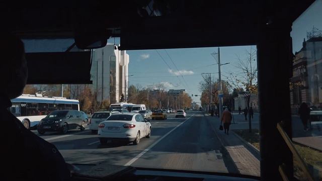 Кишинев от завода "ТОПАЗ", Пединститут, Центр, Арка, до Пушкина по пр-ту Молодежи до ЦИРКА. смотреть онлайн