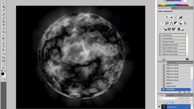 Fire planet tutorial photoshop CS4/CS3 смотреть онлайн