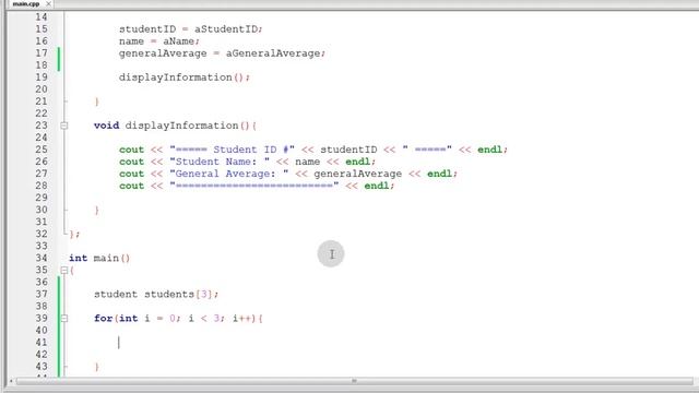 C++ Tutorial #16: Array Of Objects | Filipino | Tagalog смотреть онлайн