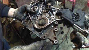 Испытание масленого насоса дизельного двигателя Toyota 2С