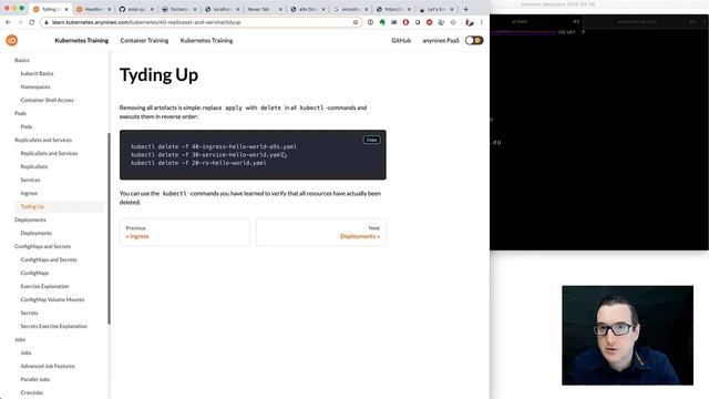 Kubernetes Training #30 | Kubernetes · ReplicaSets & Services – Tyding Up смотреть онлайн