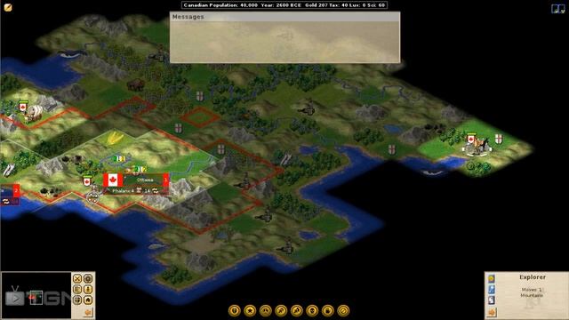 FreeCiv 2.4.0 [SDL Client] Canadian LP - Ep001 смотреть онлайн