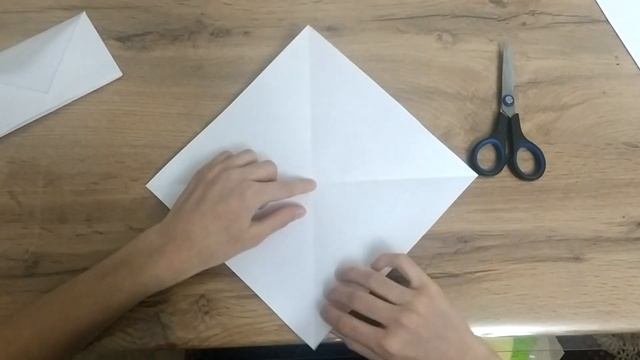 Поделки из бумаги. Оригами. Конверт. смотреть онлайн