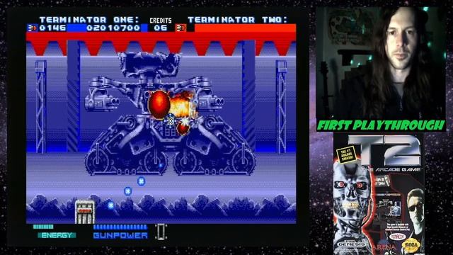 T2: The Arcade Game (Sega Genesis) Longplay смотреть онлайн