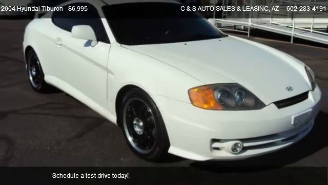 2004 Hyundai Tiburon GT V6 - for sale in Phoenix, AZ 85020 смотреть онлайн