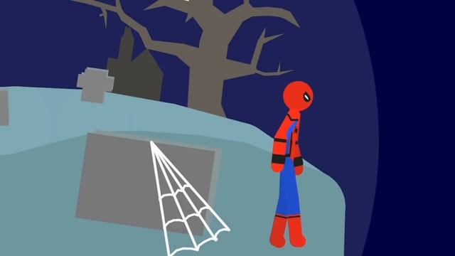 Spider-Man VS Mysterio Stickman Animation | Stick Nodes | Pioneer Animations смотреть онлайн
