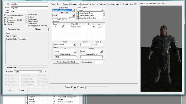 Creation Kit Tutorial №3- Создание NPC/Людей смотреть онлайн