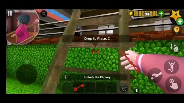 Спасаем кошку от Мисс Ти (Злая училка) 6 уровень. Scary Teacher 3D как пройти уровень с кошкой.