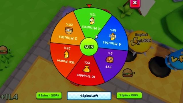 СТАЛ САМЫМ ТОЛСТЫМ В РОБЛОКС | Eating Battle Simulator ROBLOX смотреть онлайн