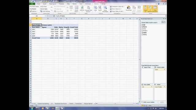Excel with Erik: Pivot Tables смотреть онлайн