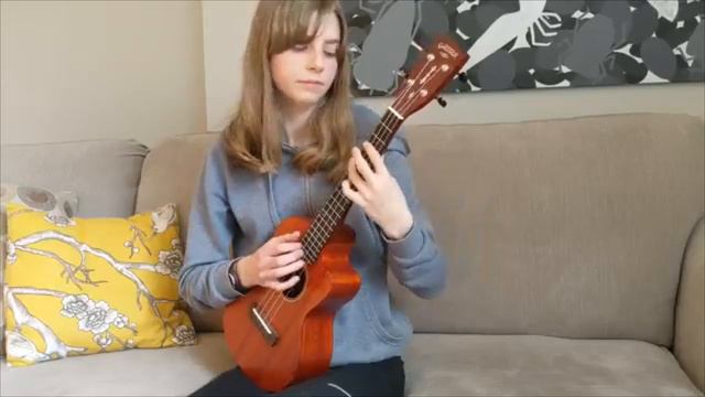everything i wanted by Billie Eilish • ukulele cover смотреть онлайн