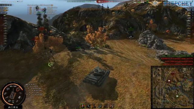 Т-54 первый образец - Бой № 2 с отметкой Мастер (WoT) смотреть онлайн