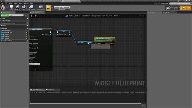 World Transform In Unreal Engine 4
