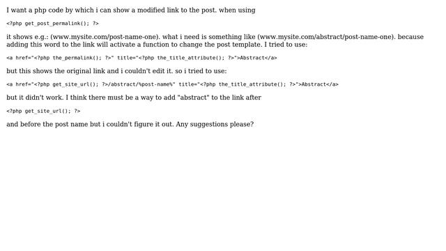 Wordpress: How to edit a specific post slug using a php code? смотреть онлайн