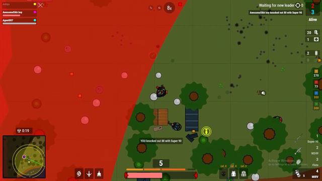 one of the bravest 1v3s i have ever played (surviv.io) смотреть онлайн