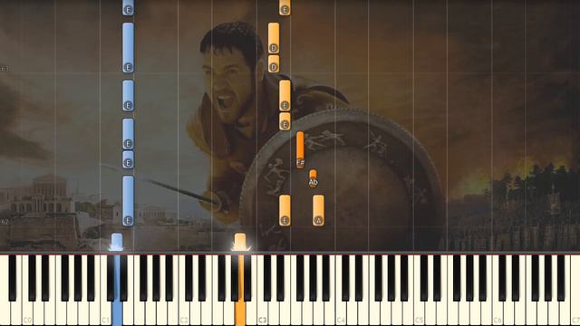 Now We Are Free - Gladiator [Piano Cover] смотреть онлайн