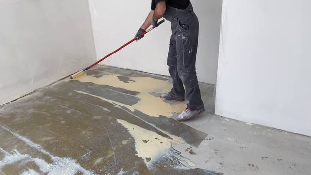 Грунтовка пола перед наливным полом ! смотреть онлайн