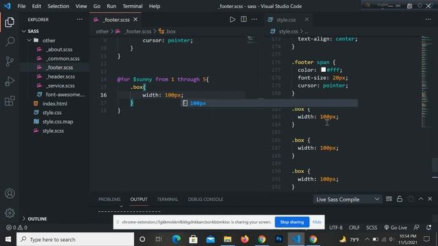 @for use on sass. sass helps you write less code in css смотреть онлайн