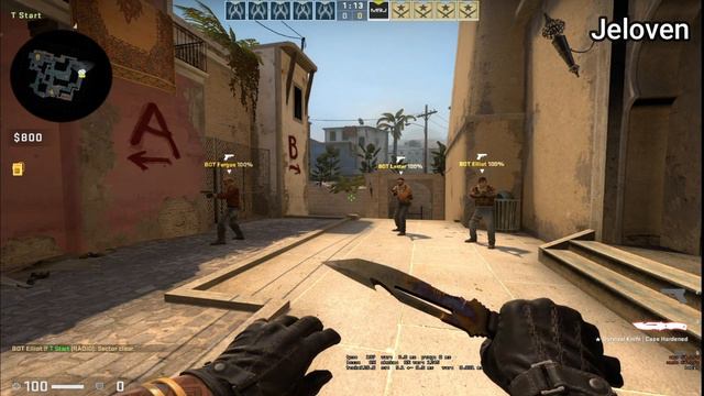 Survival Knife | Case Hardened Field Tested (FT) смотреть онлайн