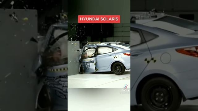 Краш тест!!!!!! KIA RIO, HYUNDAI SOLARIS, LADA GRANTA смотреть онлайн