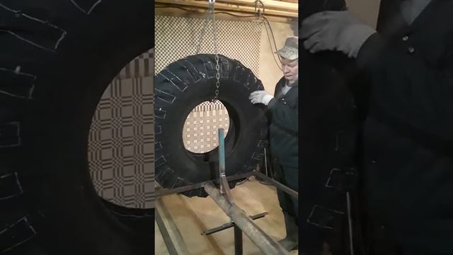 станок для изготовления колес ободрышей