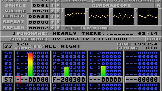 Amiga Music. Nearly-there... By Jogeir Liljedahl.