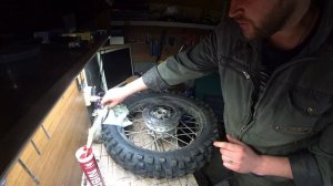Замена подшипников и ведомой звезды [ Motoland XR 250 Enduro ]