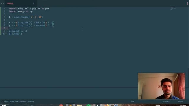 Making a Heart using Maths (and Python) | Crap Code смотреть онлайн