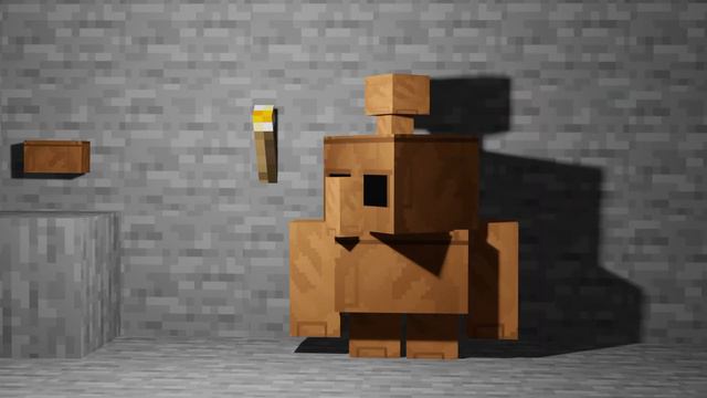 бронзовый голем хочет нажать на кнопку / copper golem смотреть онлайн