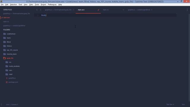 [ Gulp Arabic Tutorial 12 ] Gulp Plugins | 08 SASS Using The Gulp-SASS смотреть онлайн