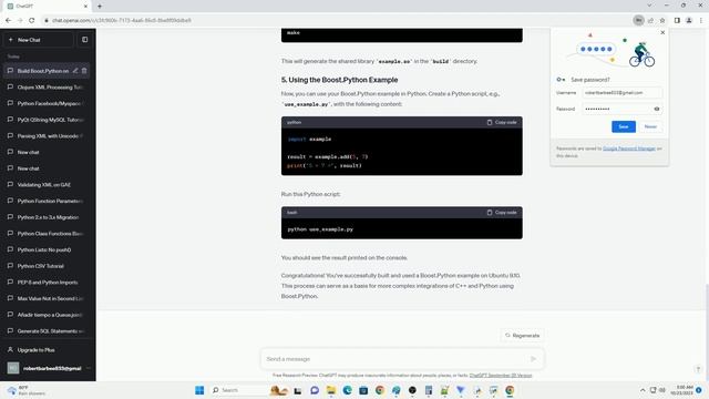 How can I build the Boost Python example on Ubuntu 9 10 смотреть онлайн