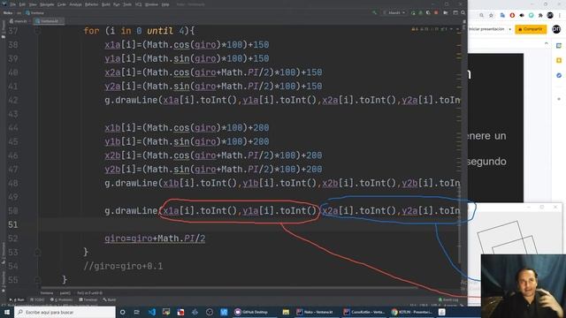 Crear un cubo y girarlo con Graphics en Kotlin (Curso de Kotlin desde cero [97])??? смотреть онлайн