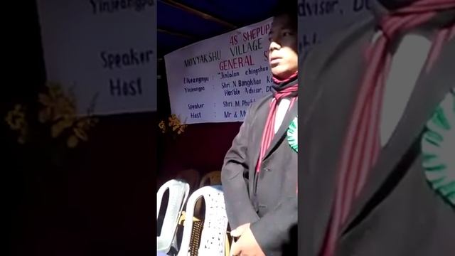 Monyakshu village student union general meeting 2018 Chief guest N.Bongkhao konyak DUDA govt of Nag смотреть онлайн