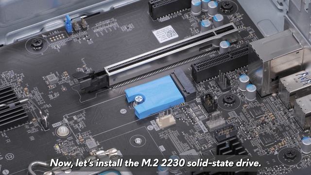 Replace M.2 2230 solid-state drive on Alienware Aurora R13 or Alienware Aurora Ryzen Edition R14 смотреть онлайн
