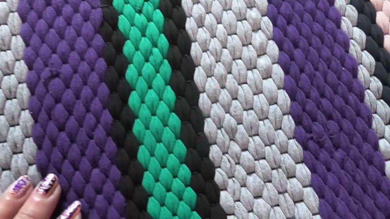 Коврик из футболок "РЯДНУШКА" Техника наших прабабушек | Без крючка смотреть онлайн