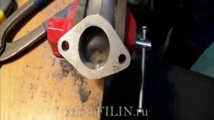 Полировка впускного коллектора на питбайке и другой технике