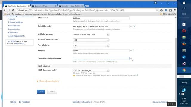 TeamCity integration in minute with Git смотреть онлайн