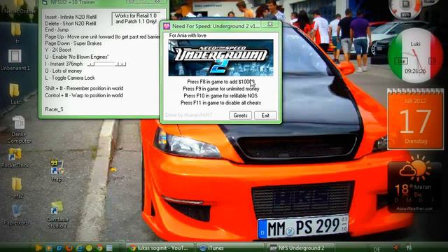 nfs underground trainer смотреть онлайн