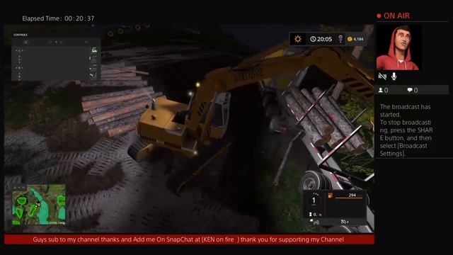 FS17 logging single player again смотреть онлайн