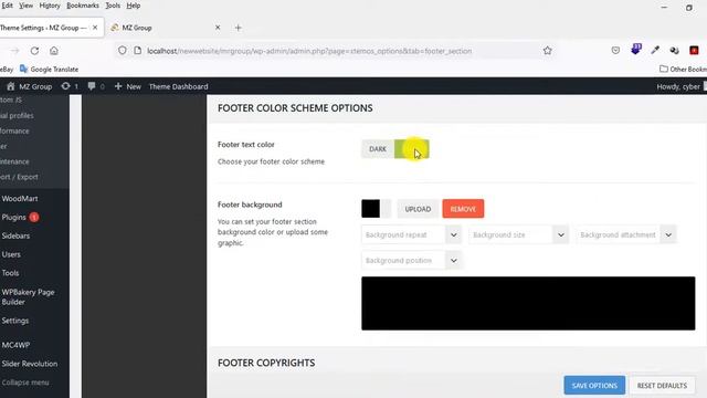 Woodmart Theme Customization 13 | How To Change Woodmart Footer Text Color | WoodMart Theme Tutoria