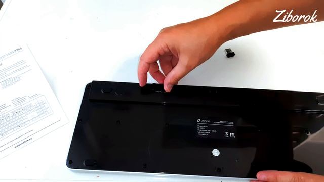 Клавиатура OKLICK 870S Black USB смотреть онлайн