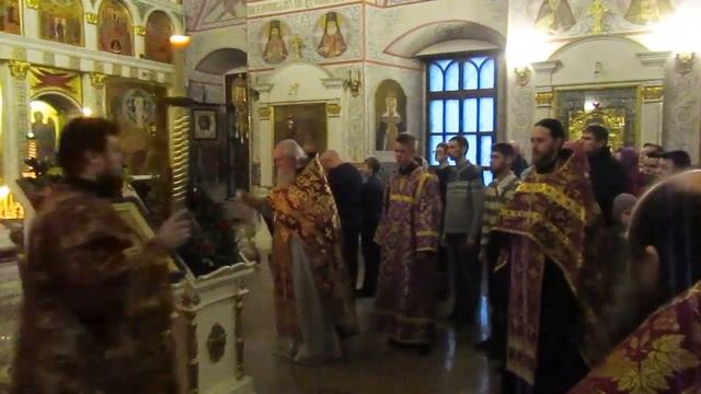 Неделя 3-я Великого поста, Крестопоклонная. Вынос Креста смотреть онлайн