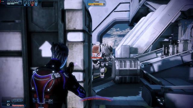 Mass Effect 3. Соло Платина. Азари Адепт. Белая. Церберы. смотреть онлайн
