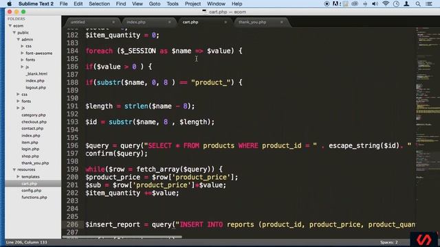 64 Inserting data into reports with PHP and testing смотреть онлайн