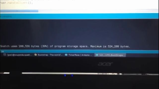 ESP8266 UI w/ Bootstrap & Font-Awesome смотреть онлайн