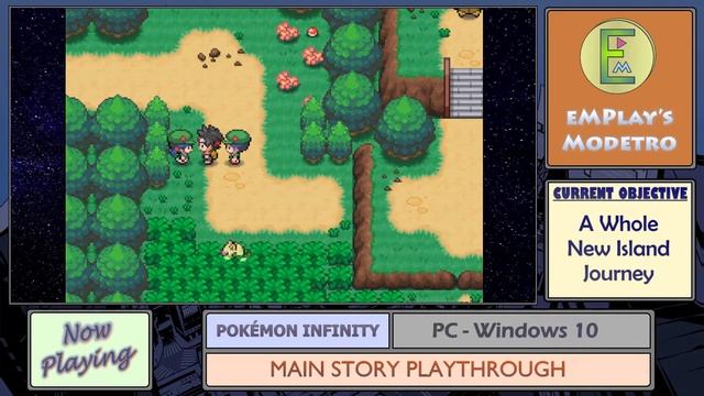 Pokémon Infinity - PC - #3 - On The Old Stonedust Trail смотреть онлайн