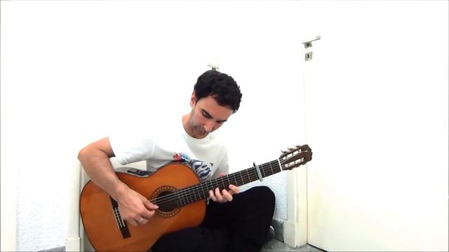 Preludio y Presto de la Suite n° 1 para laúd J. S. Bach cover guitarra fingerstyle смотреть онлайн