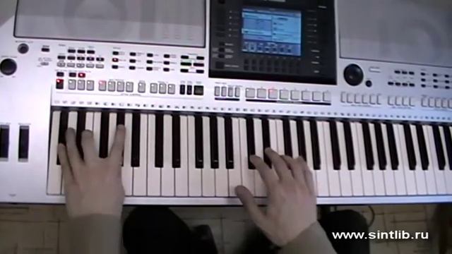 Кипелов - Дыхание последней любви игра на синтезаторе смотреть онлайн