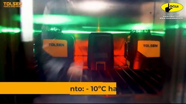 NIVEL LASER AUTONIVELANTE VERDE 360º 135153 TOLSEN смотреть онлайн