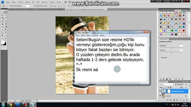 Adobe Photoshop CS4'de resimin parlaklığını artırma смотреть онлайн